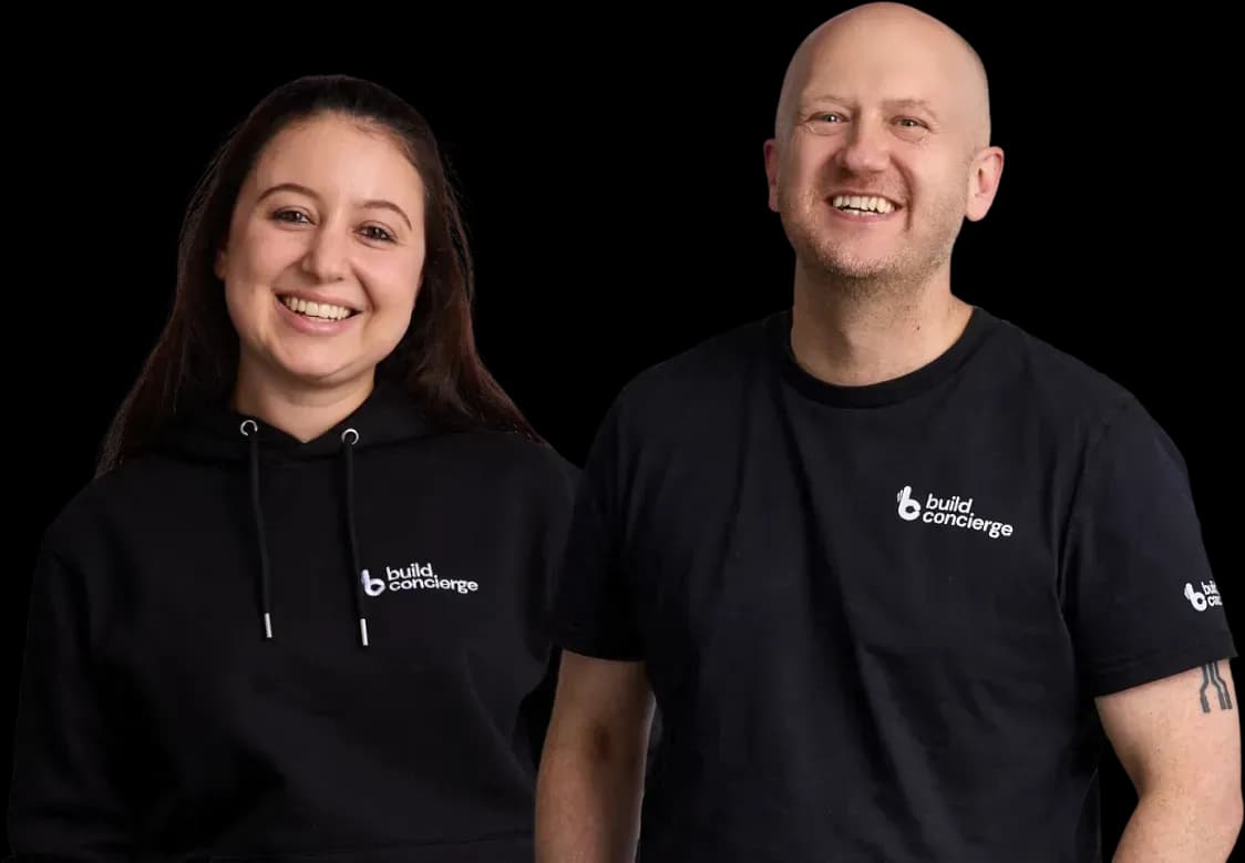 Two Build Concierge team members